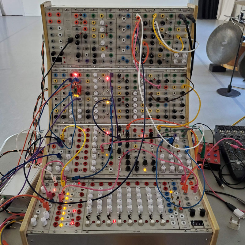 Jason E Anderson, 4U/Serge paperface analog modular synthesizer